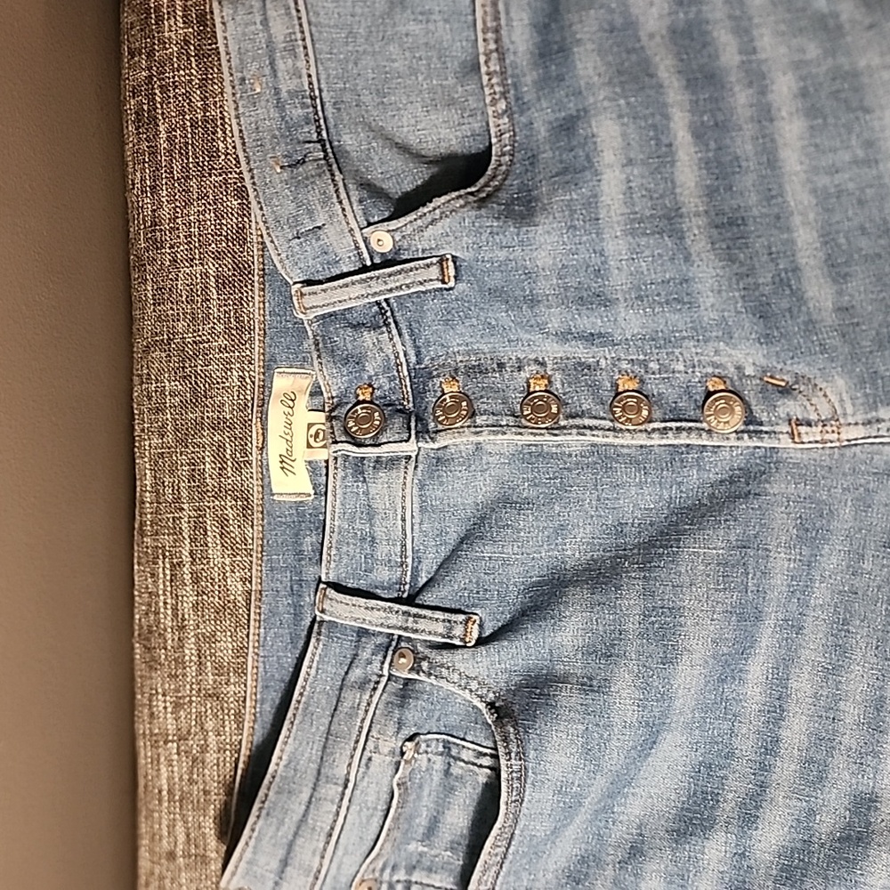 Madewell The Perfect Vintage Wide-Leg Jeans, 5 Button Fly, Size 30 - Picture 4 of 5